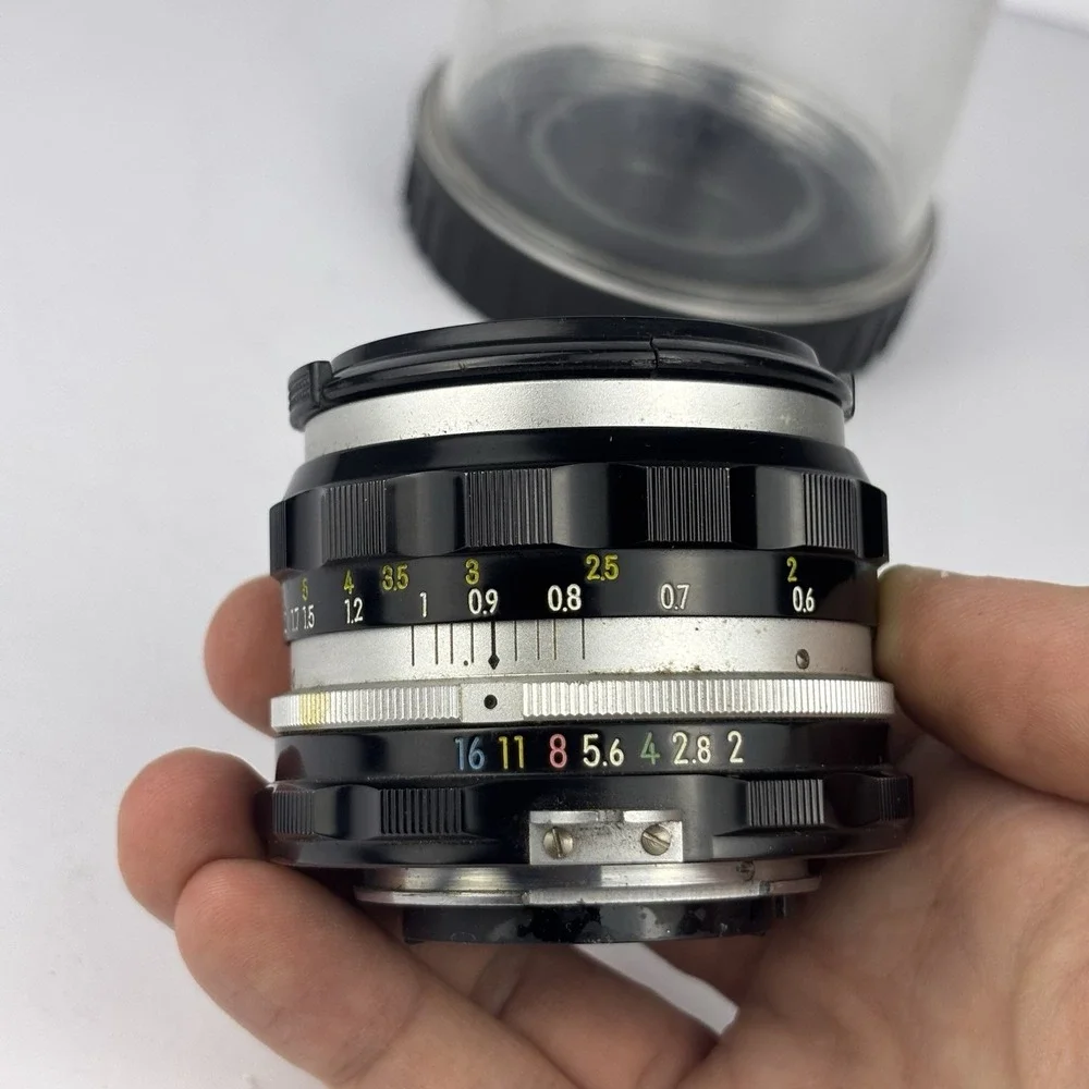 Nikon‎ Nippon Kogaku NIKKOR-H Auto 50mm f/2 Lens Nikon F Mount W/ Extension Tube